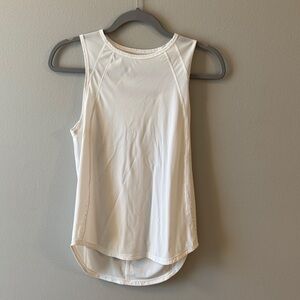 Lululemon Sculpt tank. White. Size 4